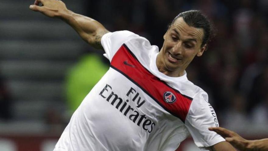 Ibrahimovic, estrella del Paris Saint Germain.