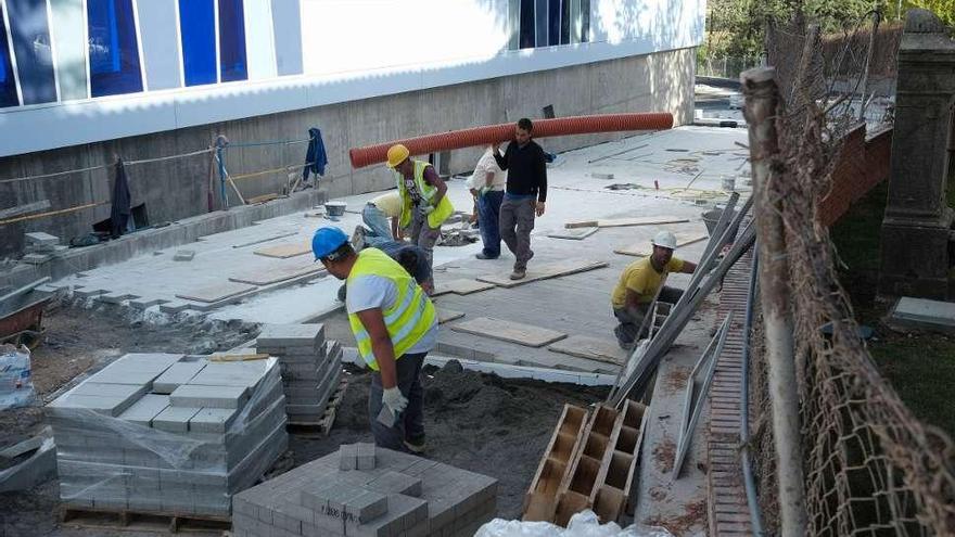 En construcción el nuevo aparcamiento del Hospital Provincial, con 275 plazas