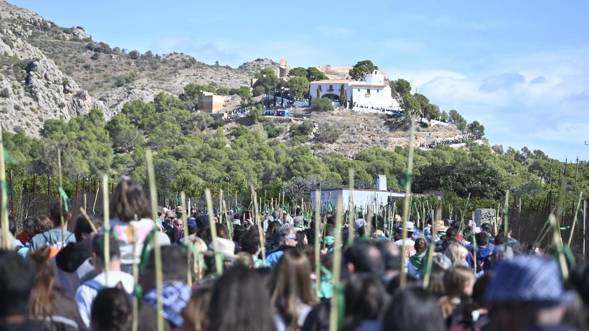 La Romeria es uno de los actos centrales de la semana de fiestas en Castellón