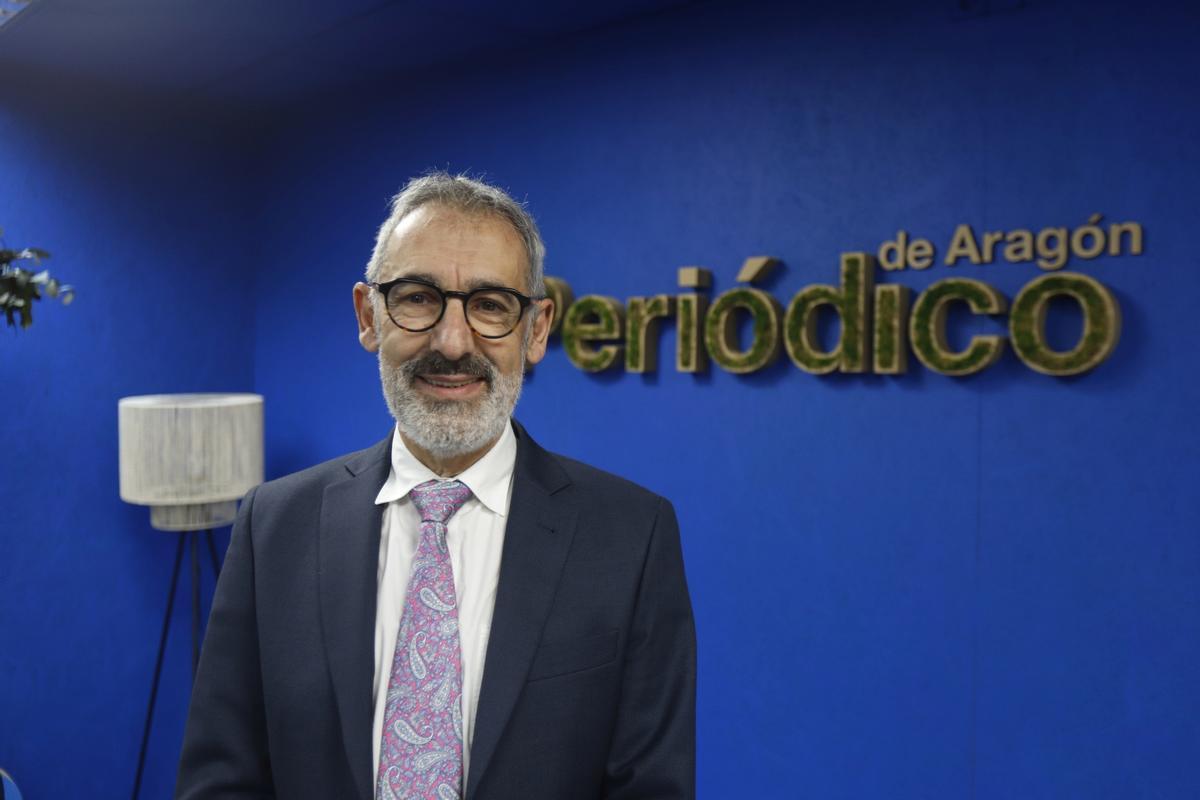 Miguel Cendegui, director del Colegio Británico de Aragón.