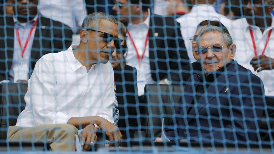 Partido de béisbol de Obama en Cuba