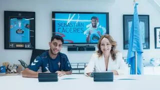 Cáceres: "Soy muy competitivo, agresivo y siempre atento a respaldar al compañero"