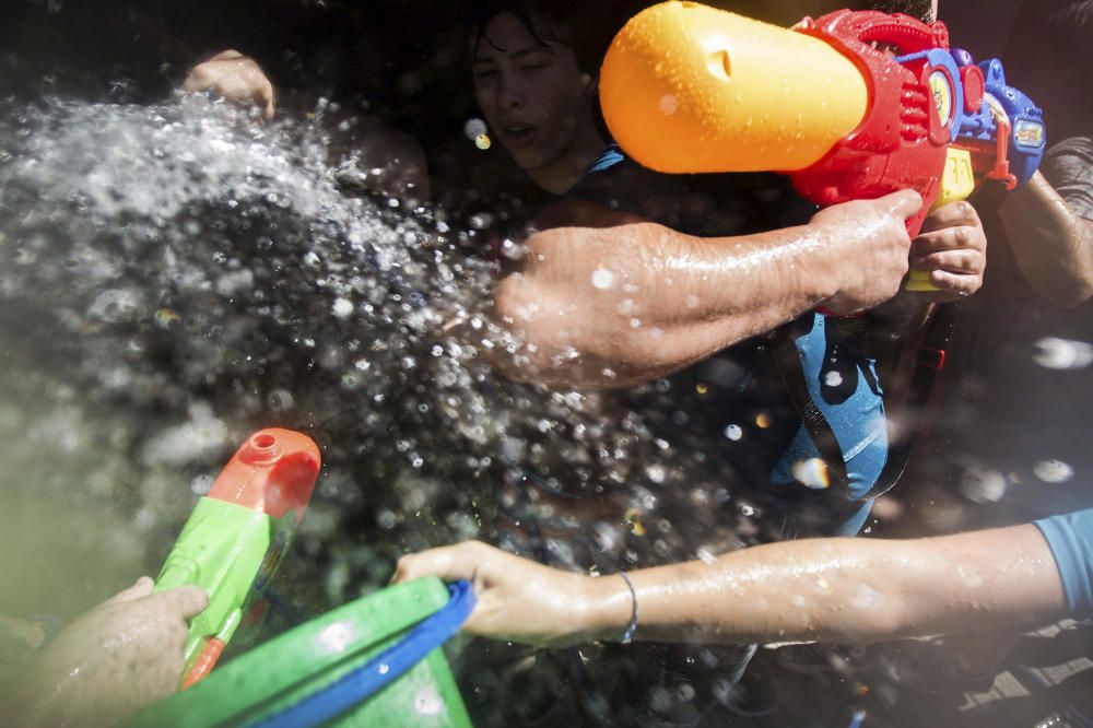 La Fiesta del Agua de Vilagarcía, en fotos