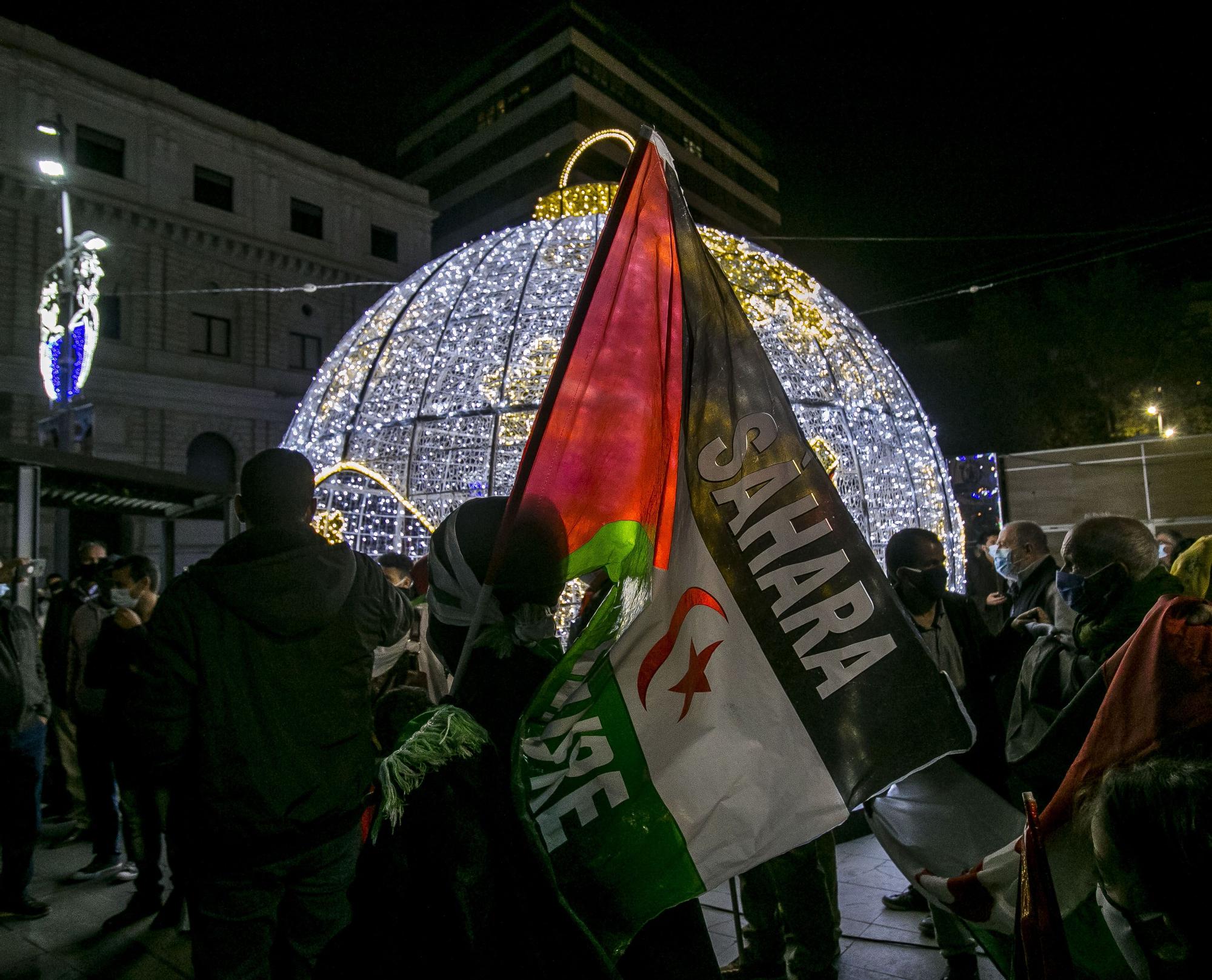 Más de 300 personas incumplen las medidas en una concentración de apoyo al pueblo saharaui