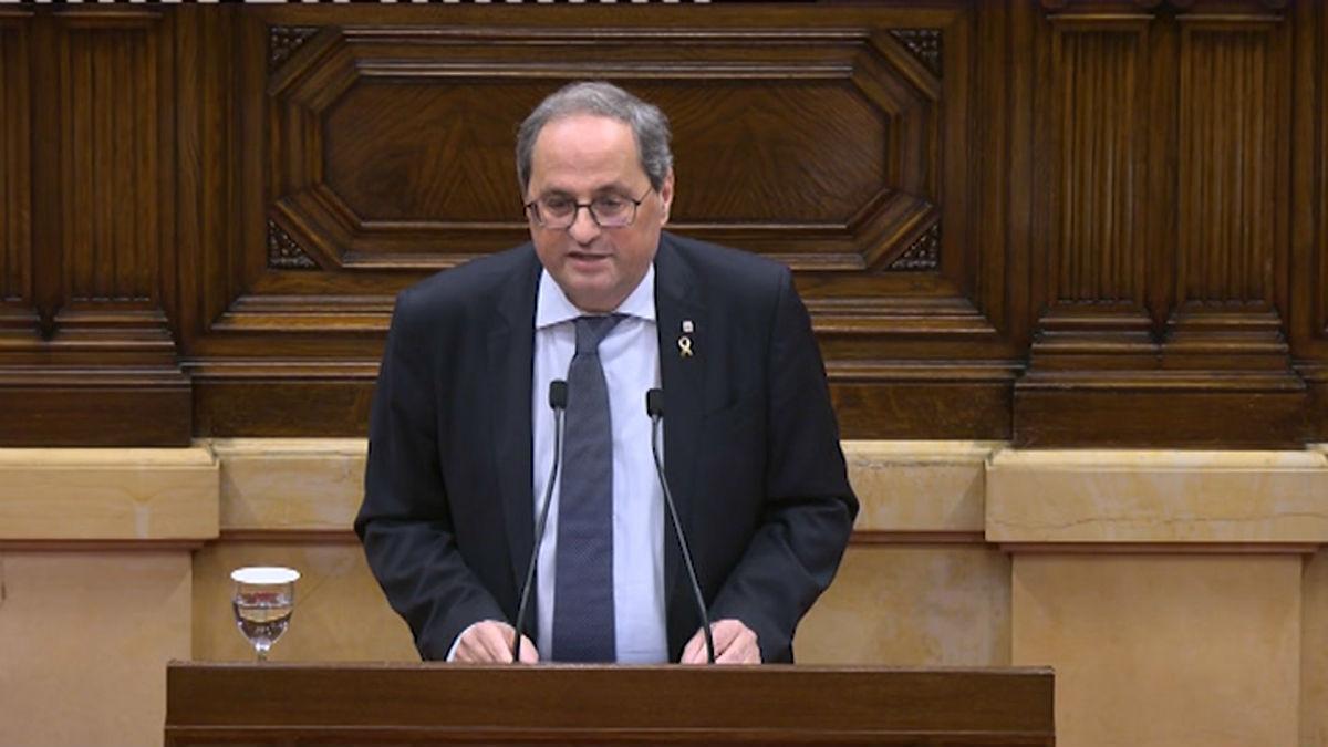 El president de la Generalitat, Quim Torra.