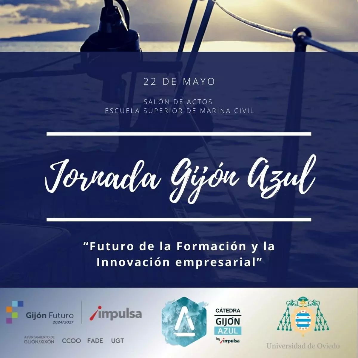 El futuro de la formación y la innovación empresarial, a debate en la jornada Gijón Azul