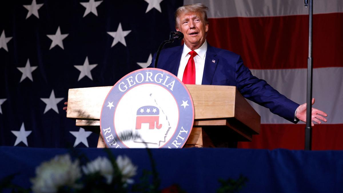 Former President Trump Addresses The Georgia State GOP Convention