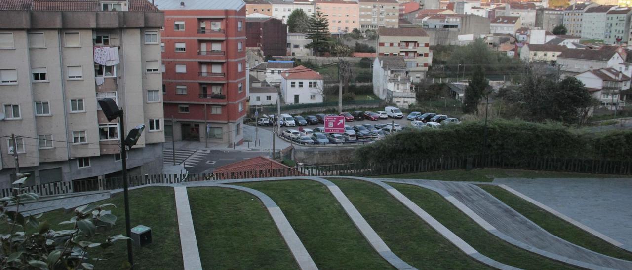 Vista del auditorio al cielo abierto de la Finca de Briz.