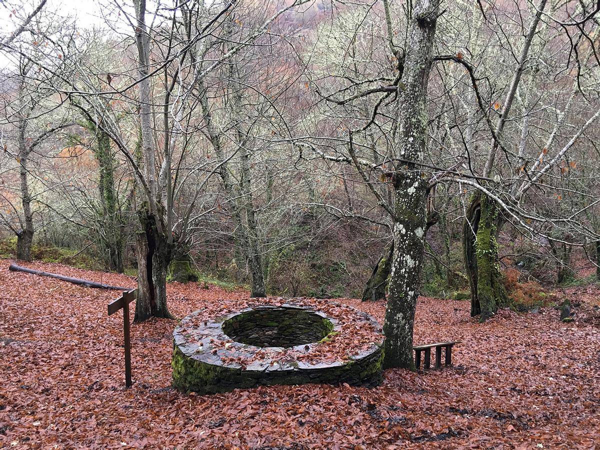 Un horno de cal ubidado en O Courel
