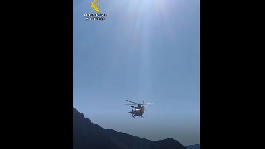 Rescate de un montañero grave en el Aneto