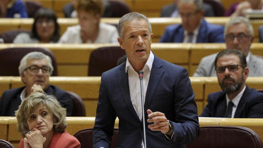 El portavoz &#039;socialista&#039; en el Senado, Ander Gil.