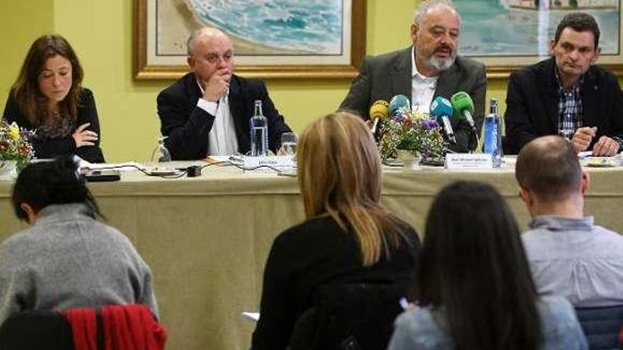 Patricia Sánchez, Elier Ojea, Manuel Iglesias y Daniel Díaz. // G. Santos