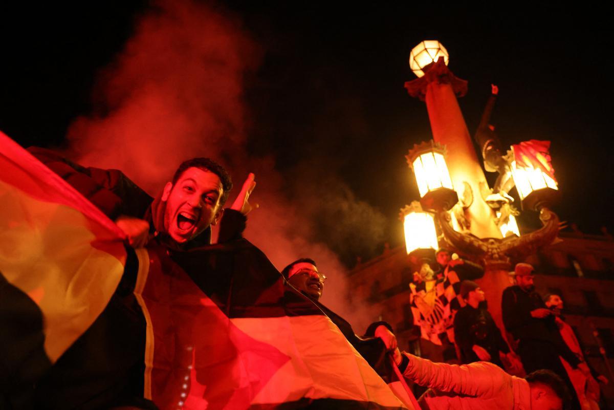 FIFA World Cup Qatar 2022 - Fans in Barcelona after Morocco v Spain