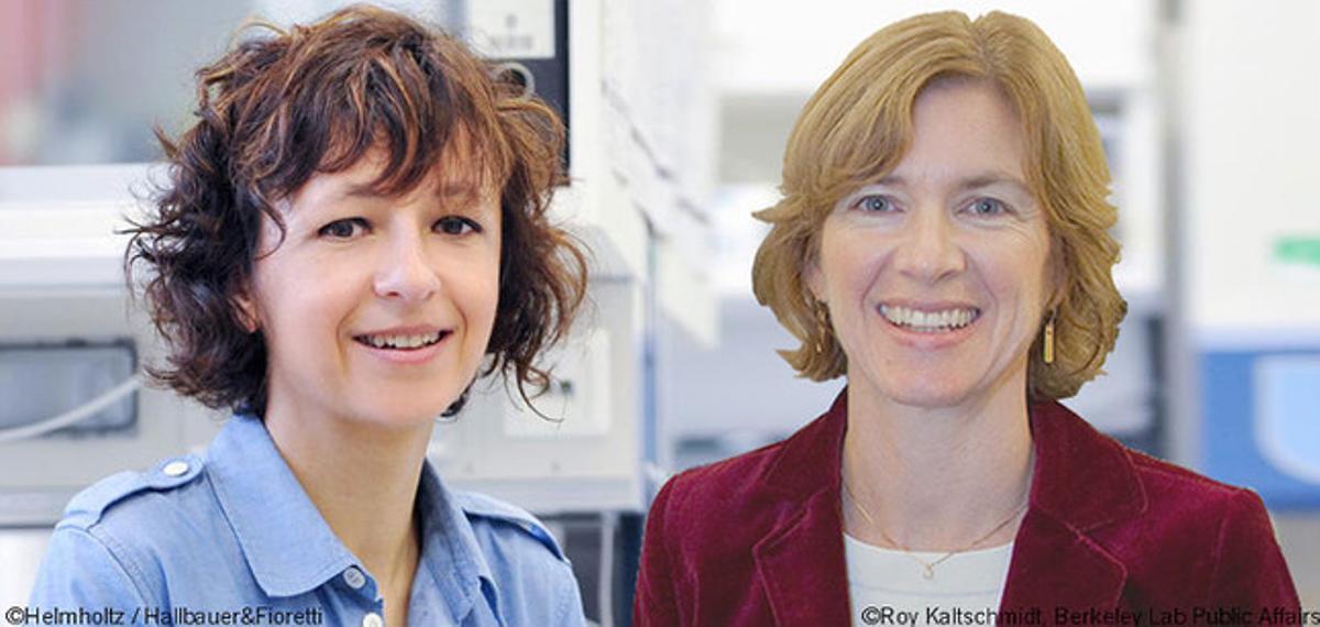 Emmanuelle Charpentier y Jennifer Doudna, en una imagen facilitada por la Fundación Princesa de Asturias.