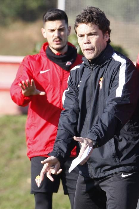 Entrenamiento del Sporting