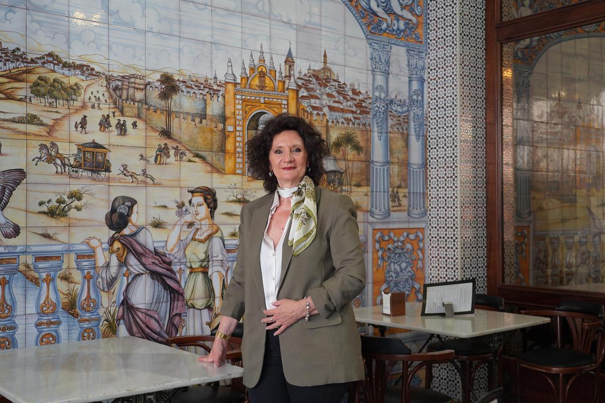 Macarena Díez Gómez, actual gerente del Bar Plata.