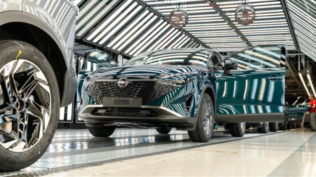 Producción del Nissan Qashqai E-Power en la planta de Sunderland