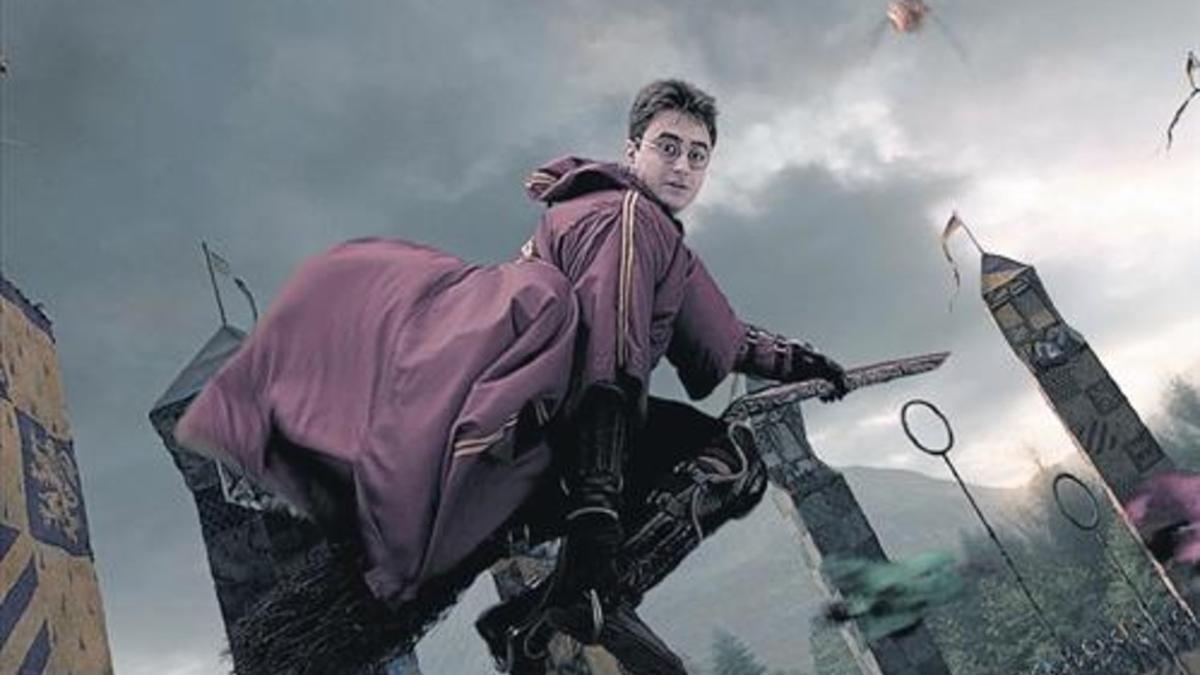 Una escena de la saga cinematográfica de Harry Potter
