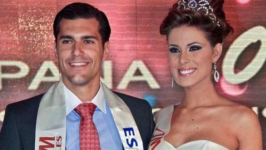 Diego Otero y Andrea Huisgen, Mister y Miss España 2011.