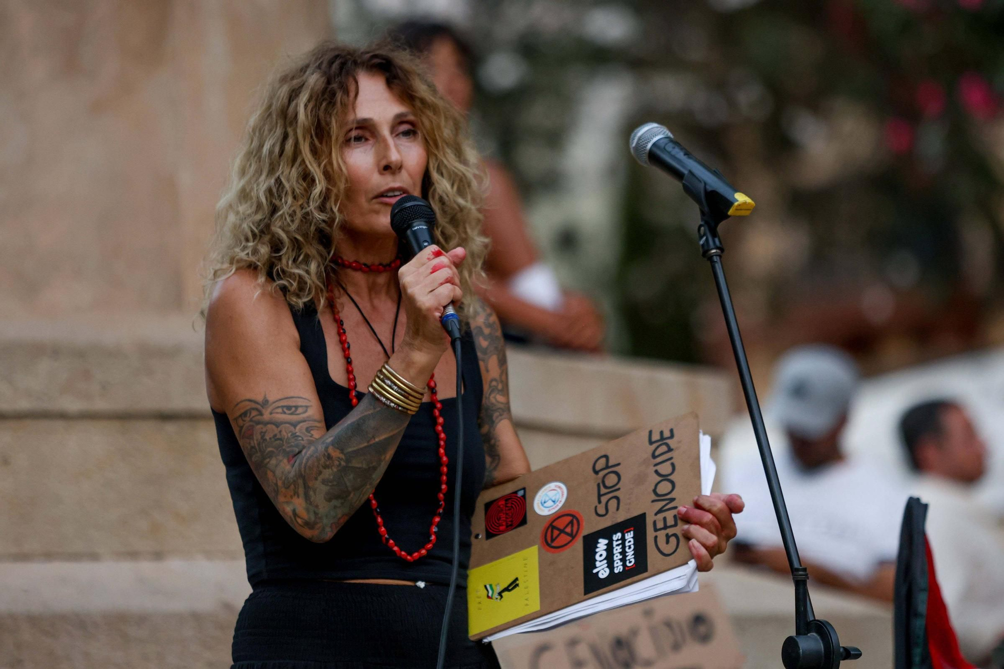 Galería: 250 personas claman en Ibiza contra el genocidio en Gaza