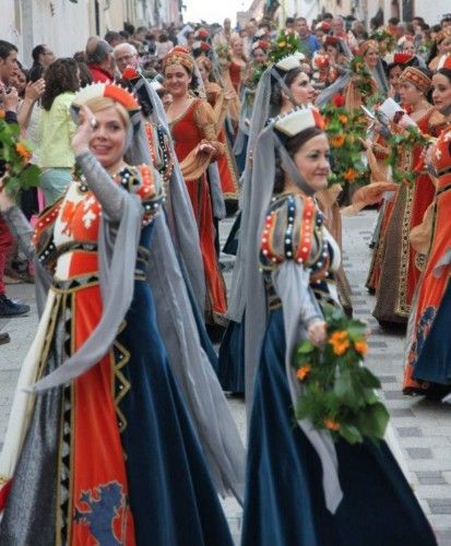 Procesión de bajada en Caravaca de la Cruz