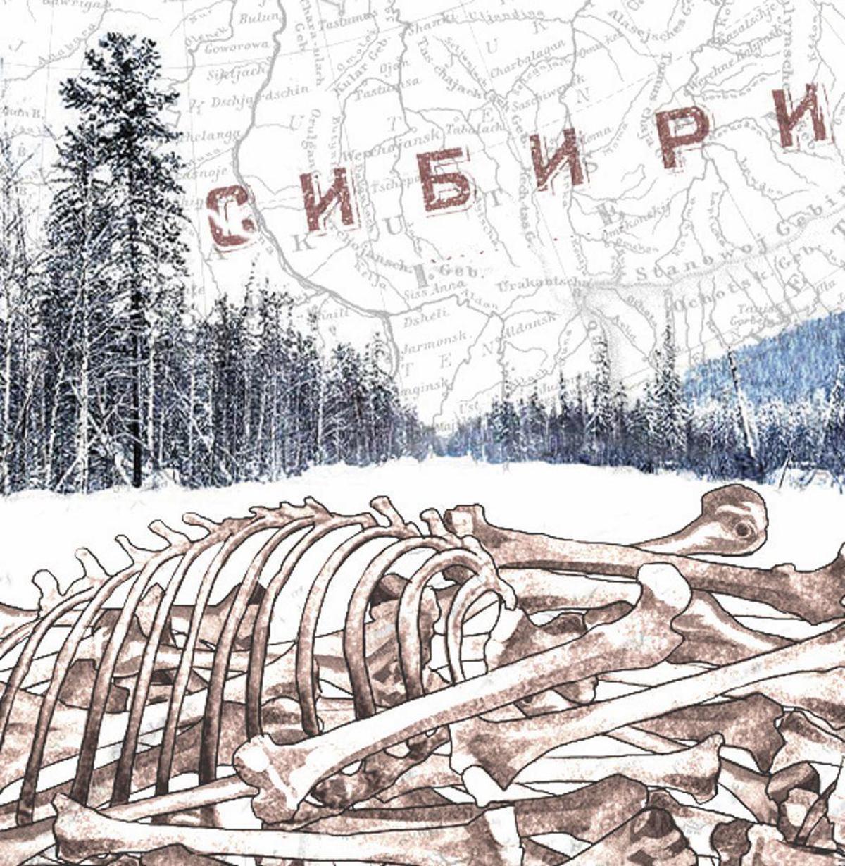 Resaca de vodka en el cementerio siberiano