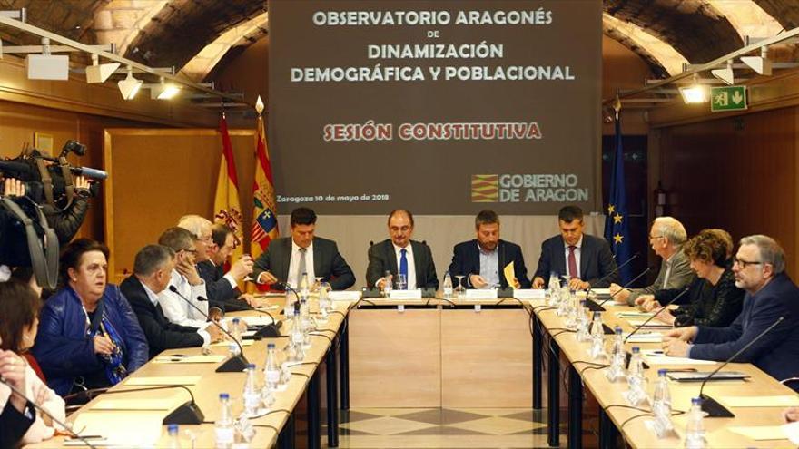 Aragón confía en que la UE tenga partidas contra la despoblación
