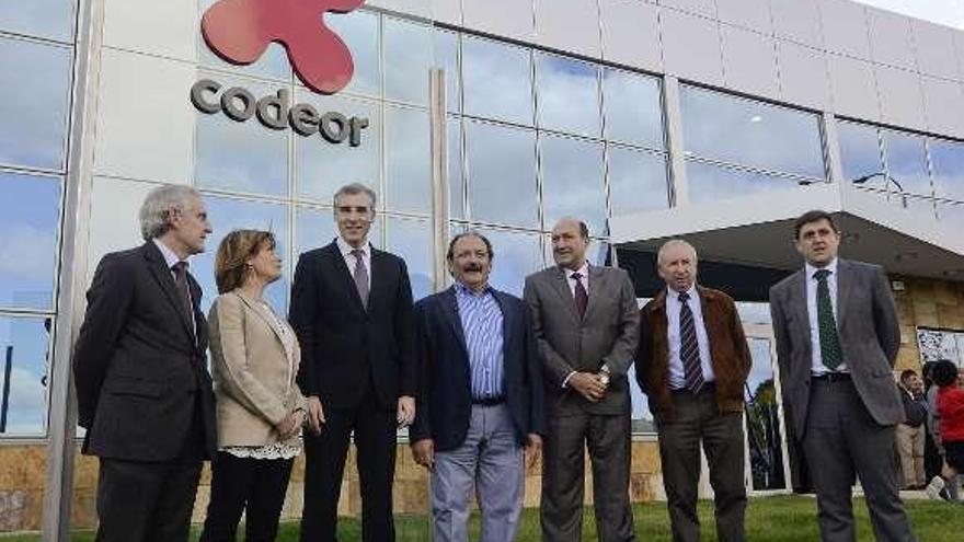 El conselleiro de Economía, en la inauguración de Codeor.  // B. Lorenzo