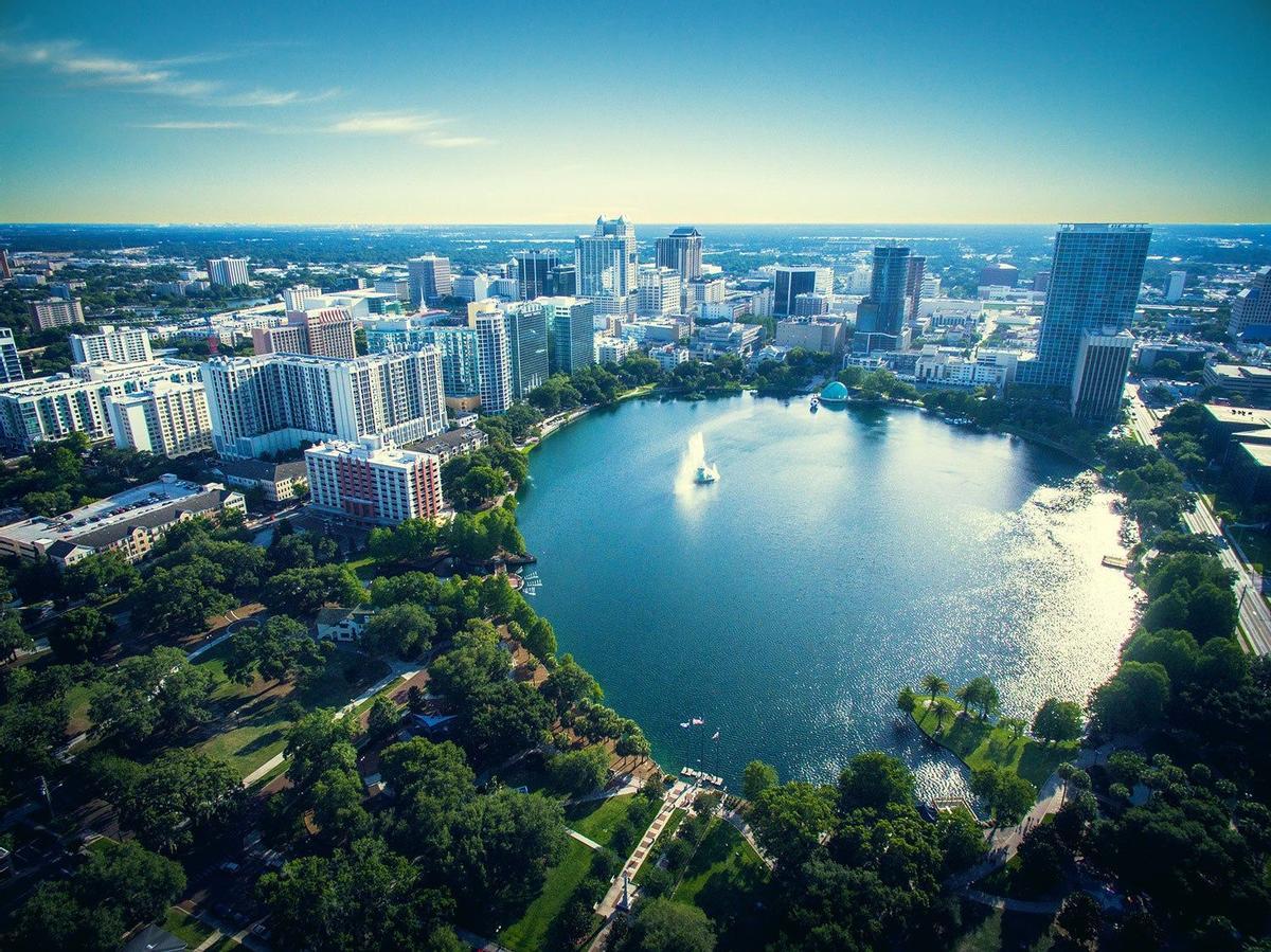 Parque del Lago Eola, Orlando (Florida, EE.UU.)