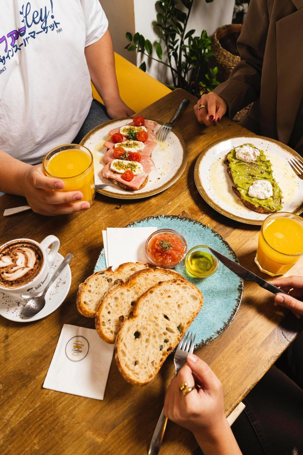 Oferta salada en una de las tiendas.