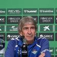 Manuel Pellegrini, en la rueda de prensa previa al Athletic-Betis