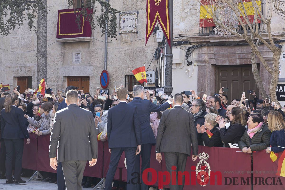 Visita de los reyes de España a Caravaca (Ayuntamiento)