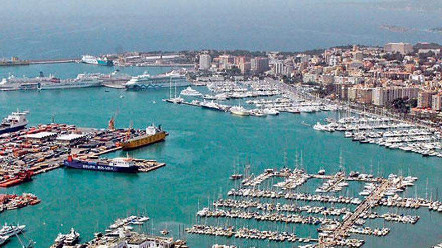 Imagen del puerto de Palma.