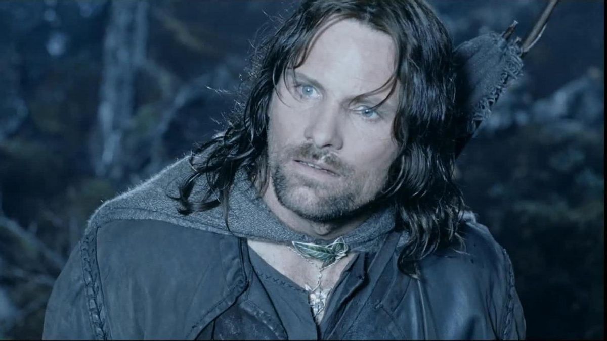 Viggo Mortensen, como Aragorn en 'El señor de los anillos'
