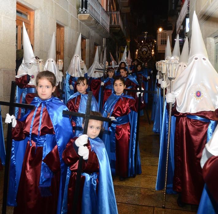 Procesión de la Virgen de Los Dolores en Cangas