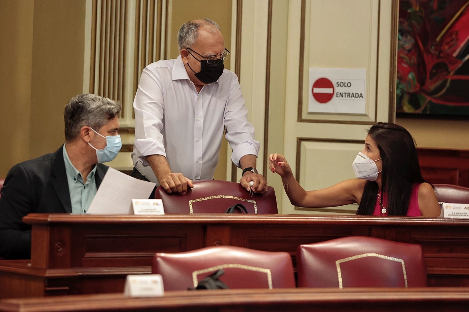 Pleno del Parlamento de Canarias