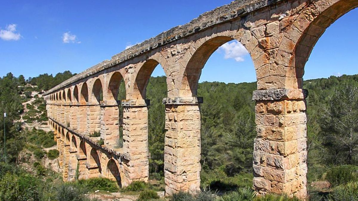 El Pont del Diable en Tarragona.