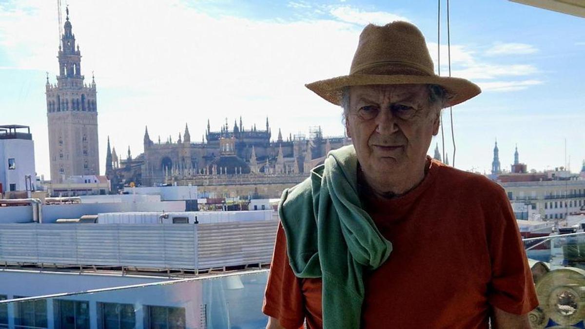El director de cine Stephen Frears, durante su visita a Sevilla.