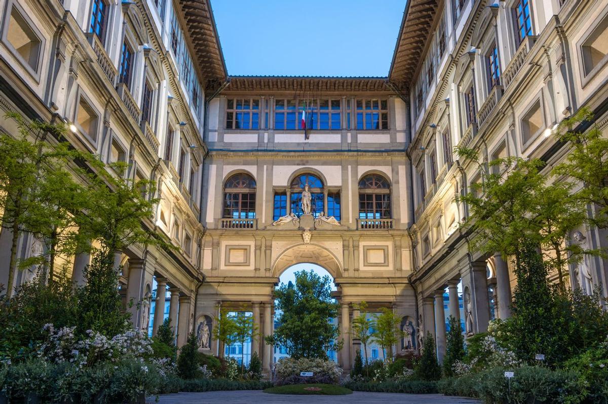 Florencia novatos - Galería Uffizzi