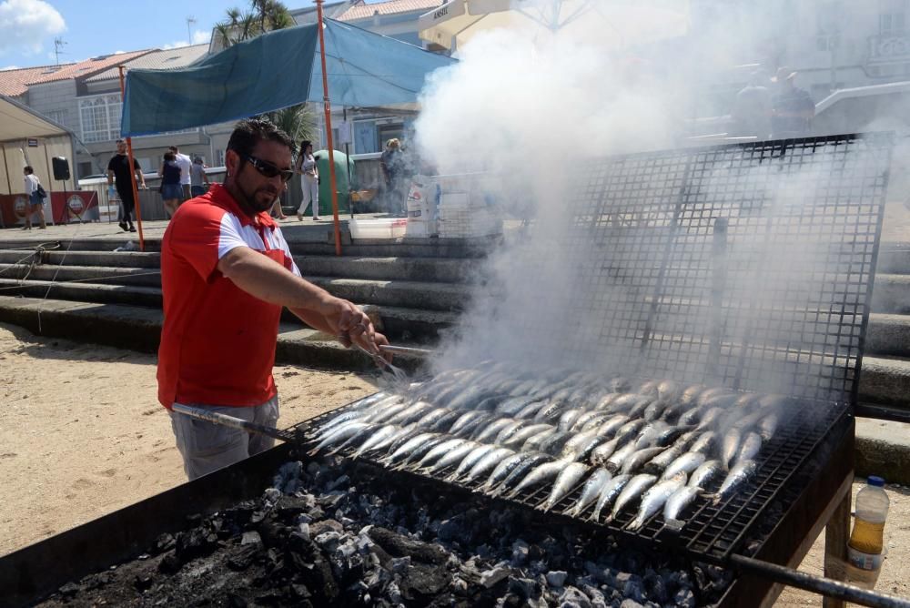 Sardinas con "estrella" en Vilaxoán