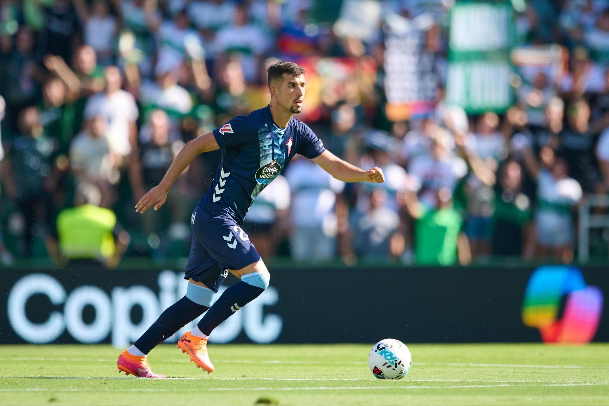 Las imágenes del Elche-Celta