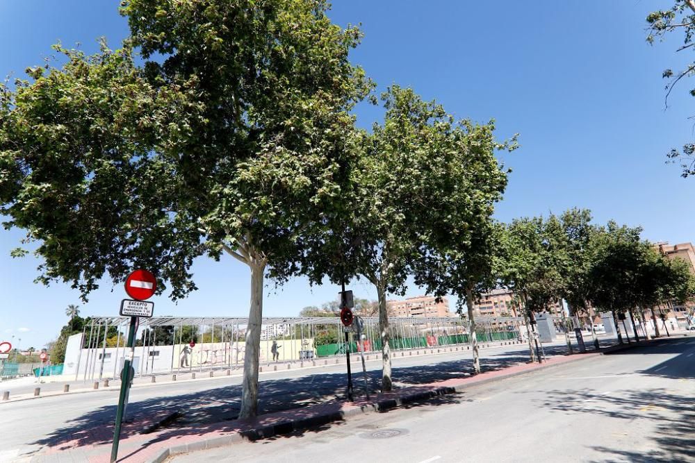 Murcia en su tercer domingo de confinamiento