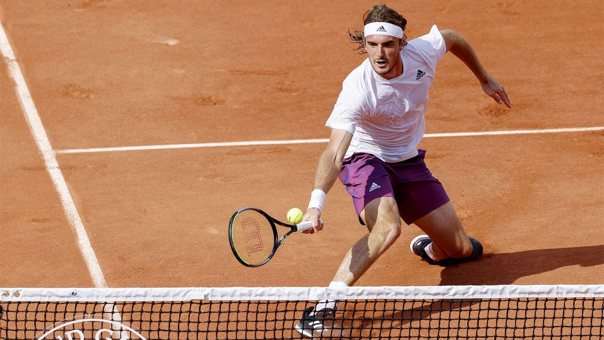 Tsitsipas acabó por imponerse al gigante Isner