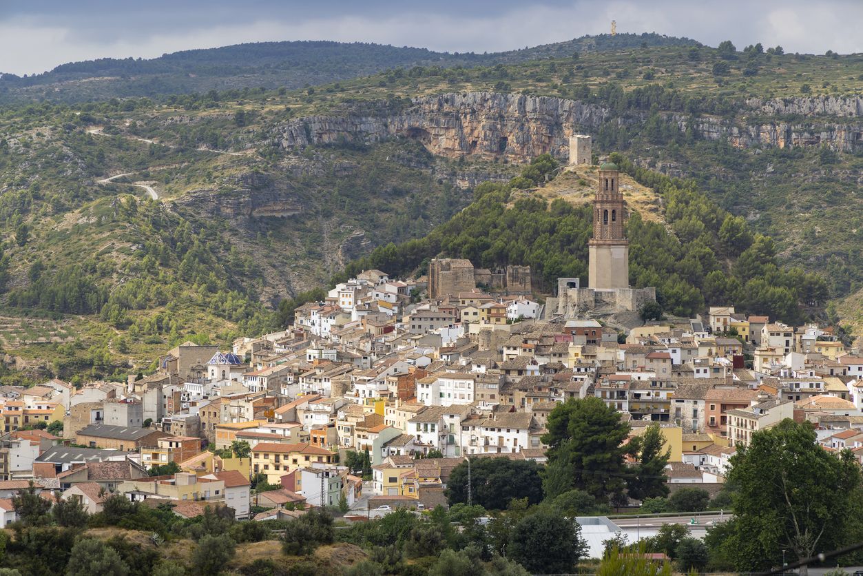 El precioso entorno de Jérica en Castellón