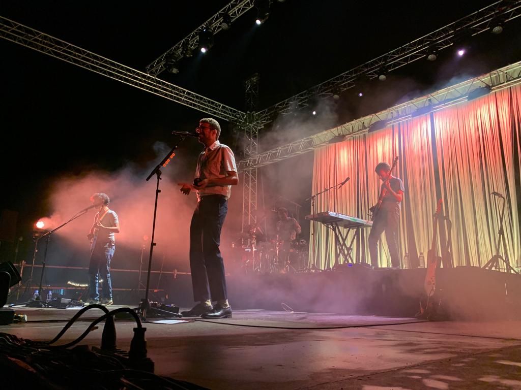 Els Manel actuen al festival Portalblau de l'Escala