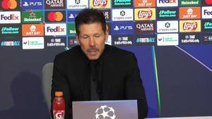 Simeone: Claro que queremos más; ojalá tengamos la fuerza, la energía y el talento