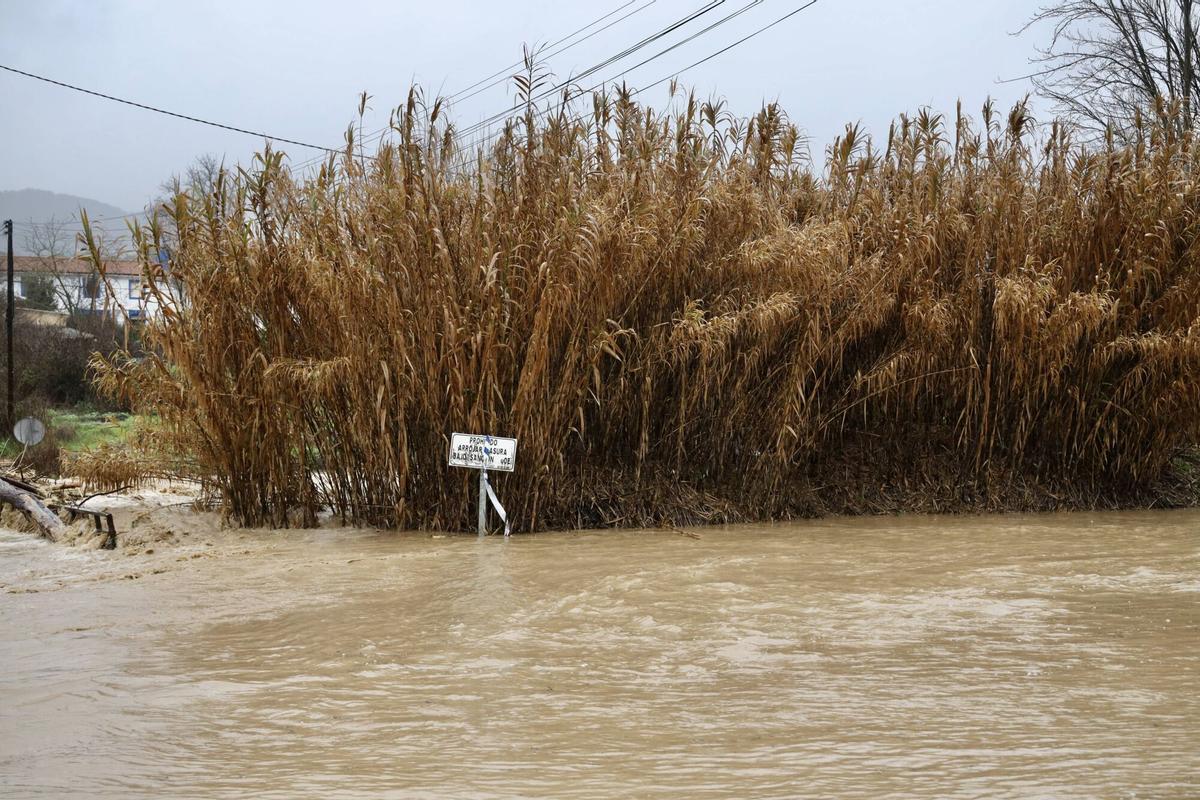 Borrasca Leonardo a su paso por Ronda
