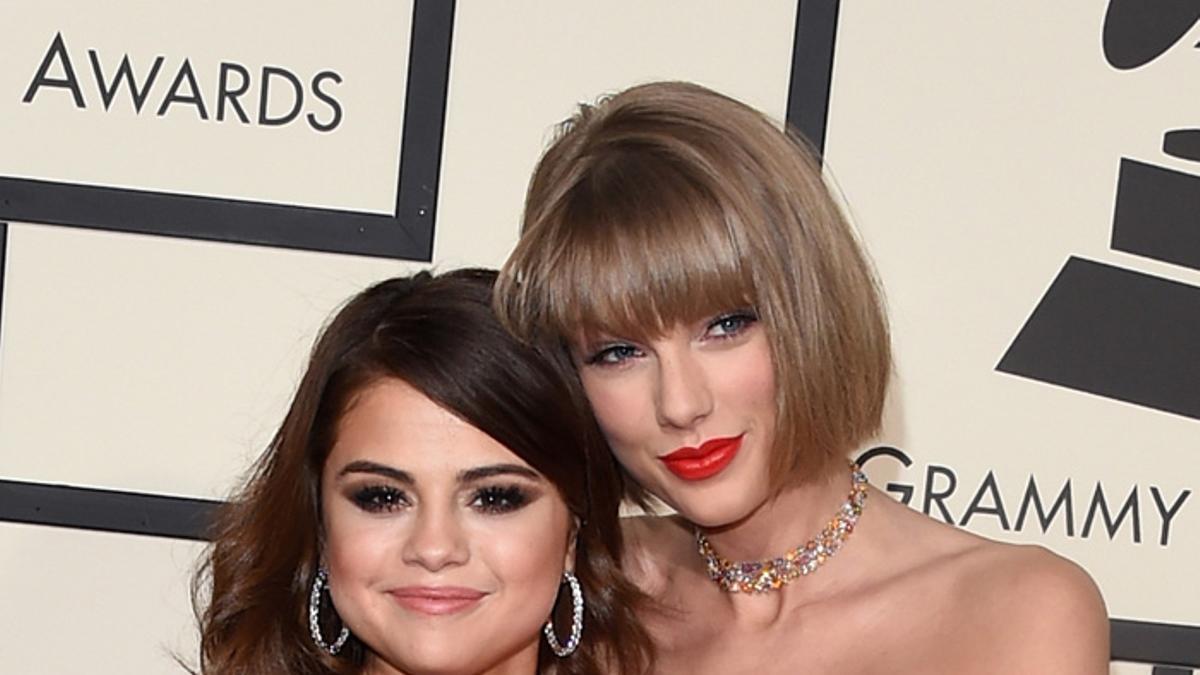 Selena Gomez y Taylor Swift en los Premios Grammy 2016