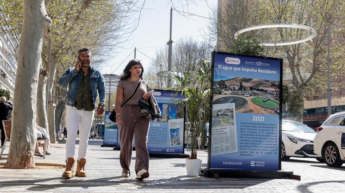 Inauguración de la exposición "El Agua que impulsa Benidorm"