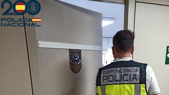 La Policía Nacional detuvo al sospechoso.
